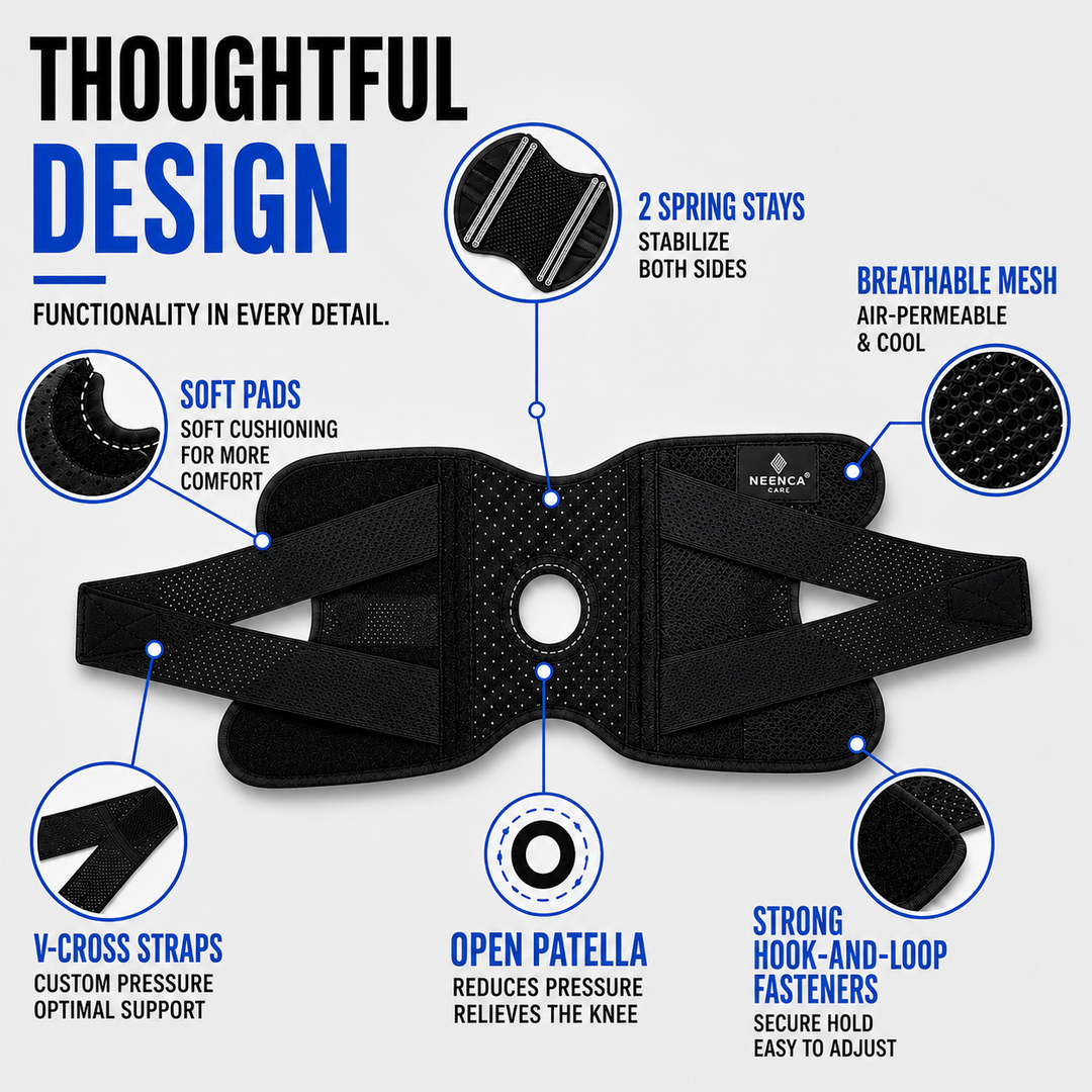 Thrives Outdoor | KnevoFix Adjustable Knee Support Brace 5