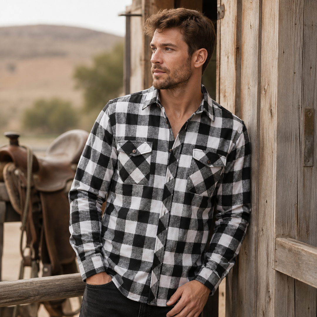 Thrives Outdoor | Long Sleeve Flannel Shirt 1