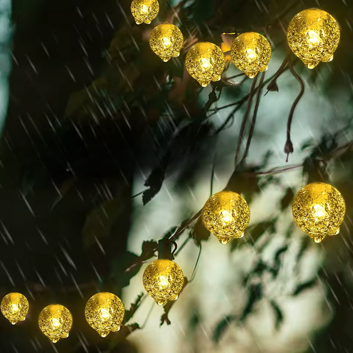 Thrives Outdoor | SolarGlow Crystal Lights 7