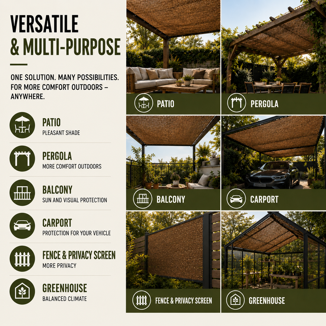 Thrives Outdoor | SolariMesh Outdoor Shade Canopy 6
