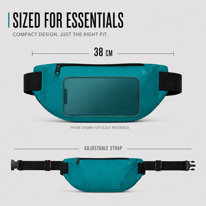 Thrives Outdoor | StrideLume Lightweight Waterproof Waist Pack 2