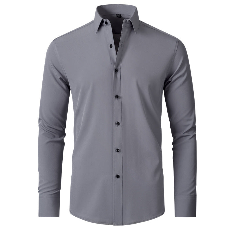 Tijdloos Anti-Kreuk Stretchshirt Overhemd Voor Heren - Alexander 10