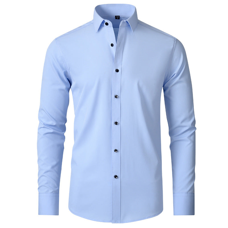 Tijdloos Anti-Kreuk Stretchshirt Overhemd Voor Heren - Alexander 5