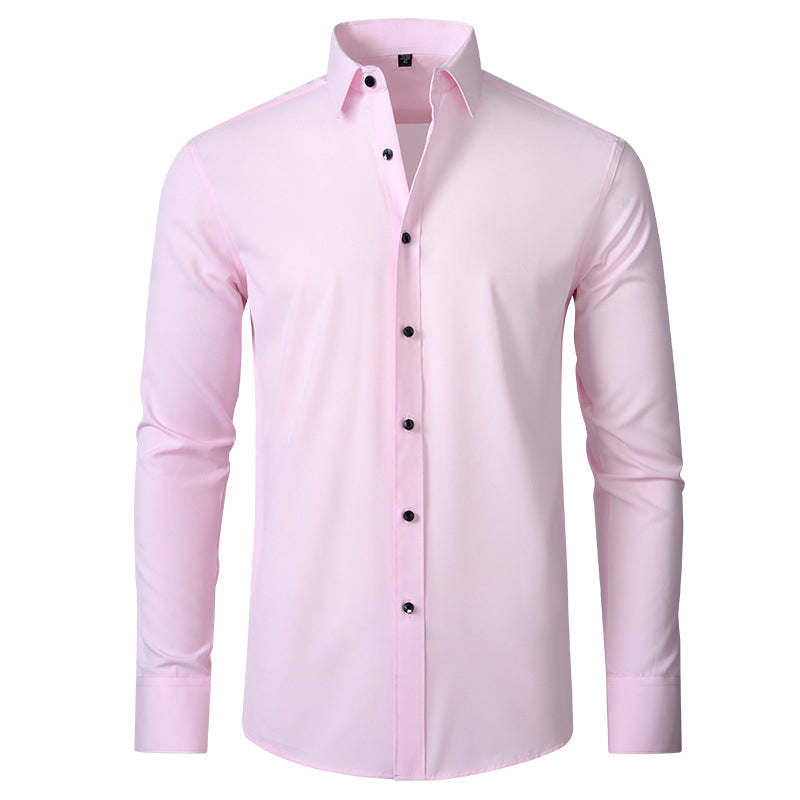 Tijdloos Anti-Kreuk Stretchshirt Overhemd Voor Heren - Alexander 8