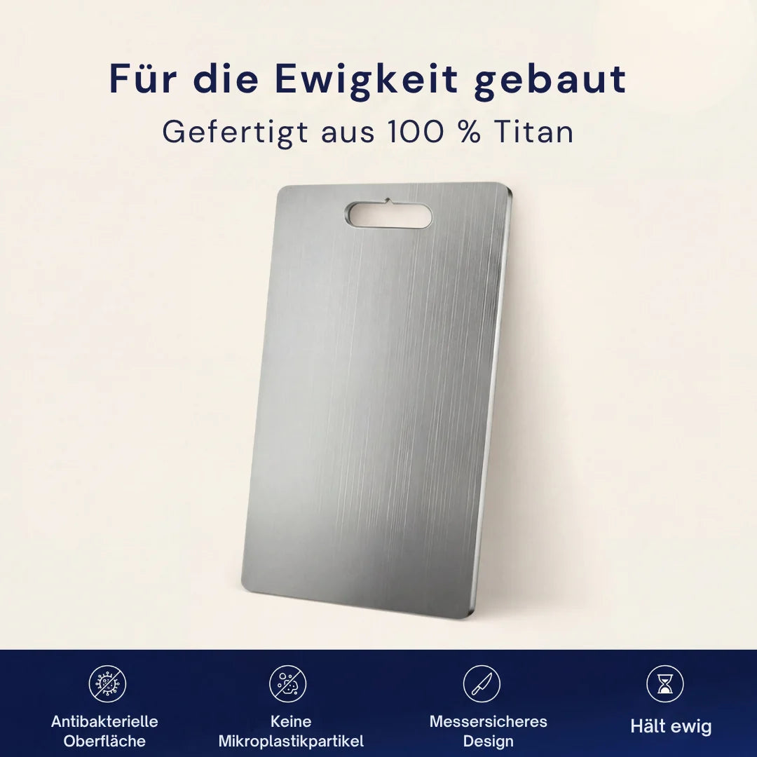 Titanium Snijplank – Robuuste Keukenhulp met Gladde Snijoppervlak voor Dagelijks Gebruik | Sansoti 1