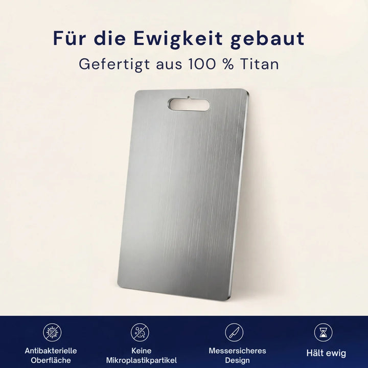 Titanium Snijplank – Robuuste Keukenhulp met Gladde Snijoppervlak voor Dagelijks Gebruik | Sansoti 1