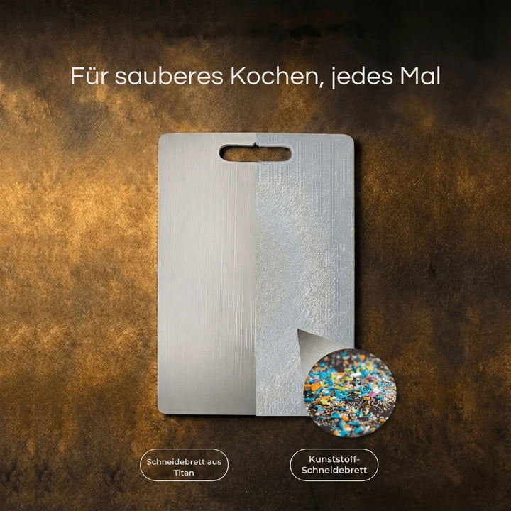 Titanium Snijplank – Robuuste Keukenhulp met Gladde Snijoppervlak voor Dagelijks Gebruik | Sansoti 2