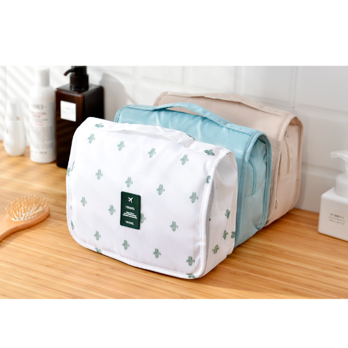 Toilettas met Ophangsysteem en Waterdichte Buitenkant Perfecte Organizer voor Verzorgingsproducten op Reis | Sansoti 15