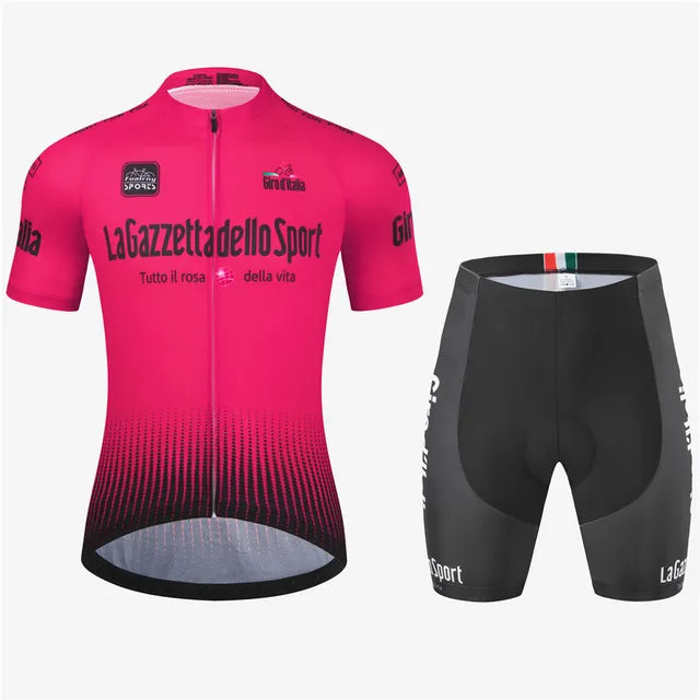 Conjunto de ropa de ciclismo Velonar para hombre – transpirable, elástico y con badana cómoda