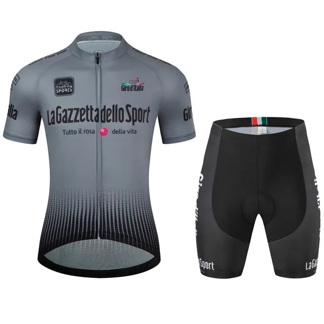 Conjunto de ropa de ciclismo Velonar para hombre – transpirable, elástico y con badana cómoda