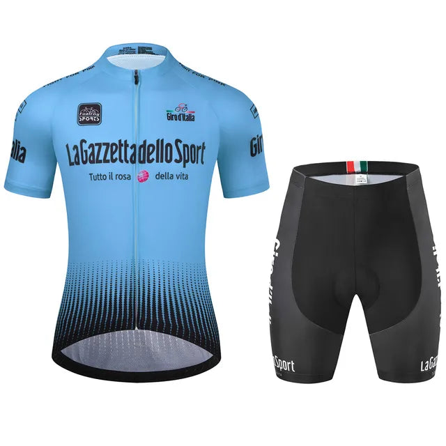 Conjunto de ropa de ciclismo Velonar para hombre – transpirable, elástico y con badana cómoda