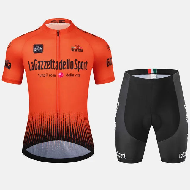 Conjunto de ropa de ciclismo Velonar para hombre – transpirable, elástico y con badana cómoda