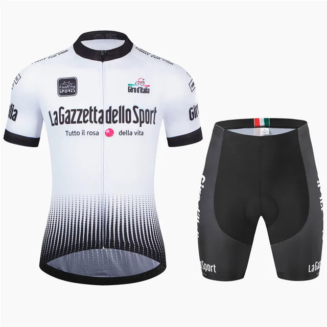 Conjunto de ropa de ciclismo Velonar para hombre – transpirable, elástico y con badana cómoda