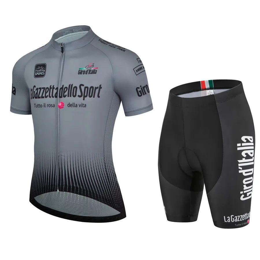 Conjunto de ropa de ciclismo Velonar para hombre – transpirable, elástico y con badana cómoda