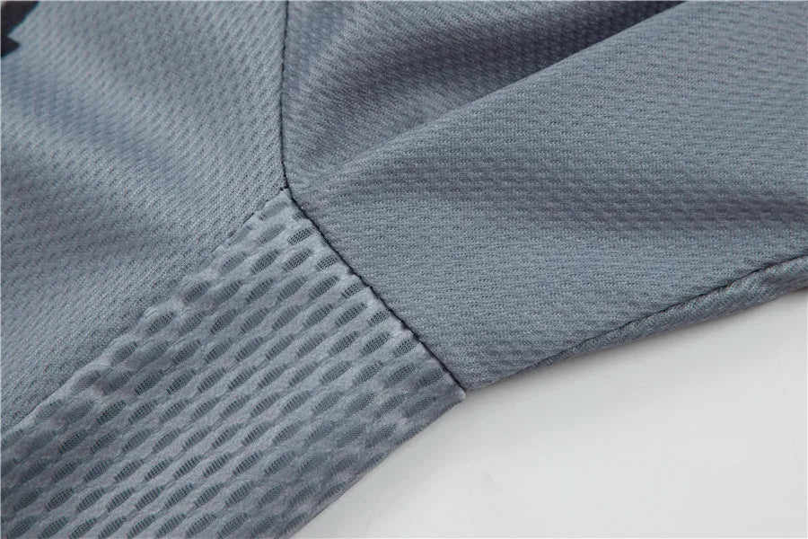 Unisex Fietskleding Set – Ademend & Elastisch Wielrenset met Gewatteerde Broek & Reflecterende Details