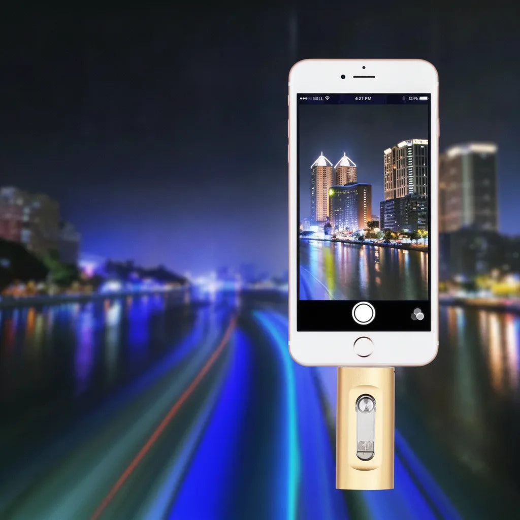 USB-stick voor iPhone 256GB – 3-in-1 fotostick voor smartphone en computer 3