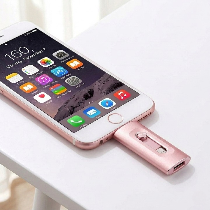 USB-stick voor iPhone 256GB – 3-in-1 fotostick voor smartphone en computer 8