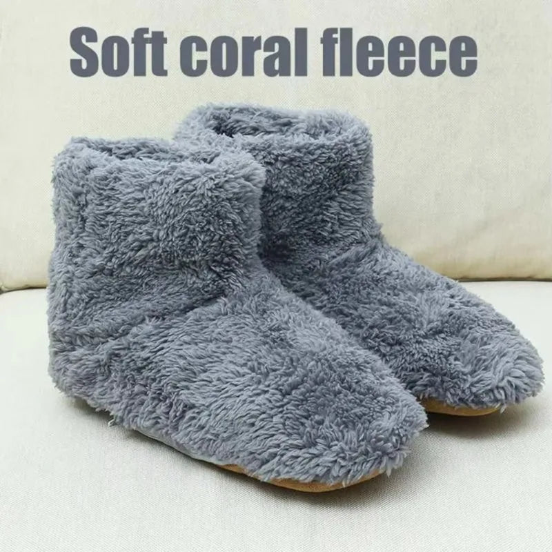 USB Oplaadbare Verwarmde Snowboots voor Heren en Dames met Pluche Voering 1