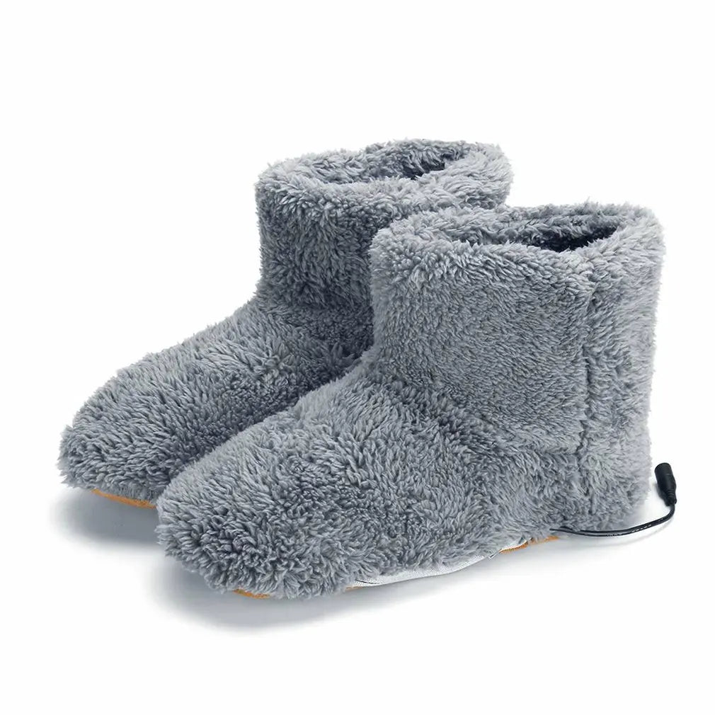 USB Oplaadbare Verwarmde Snowboots voor Heren en Dames met Pluche Voering 7