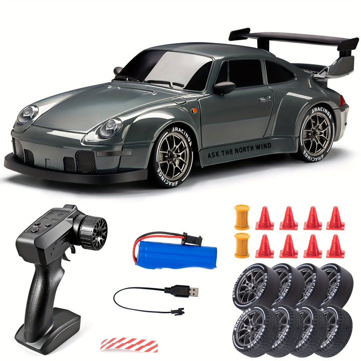 Ultimate Drift Racer 1:24 - RC Auto met Verlichte Wielen 1