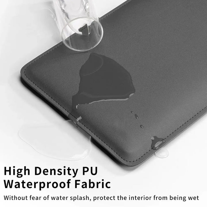 Velaro – Laptop sleeve 13–15 inch PU leer ultradun &amp; waterafstotend