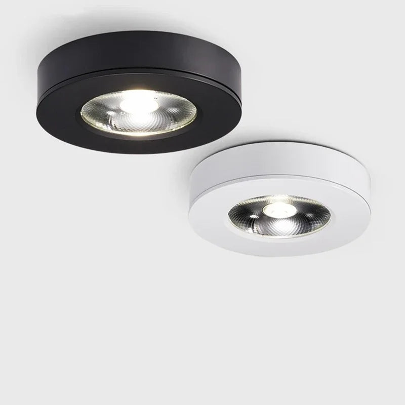 Ultra Dunne LED Opbouw Downlight Plafondlamp Aluminium Anti-Glare Design Voor Keuken Badkamer En Woonruimte 90-260V | Sansoti 2