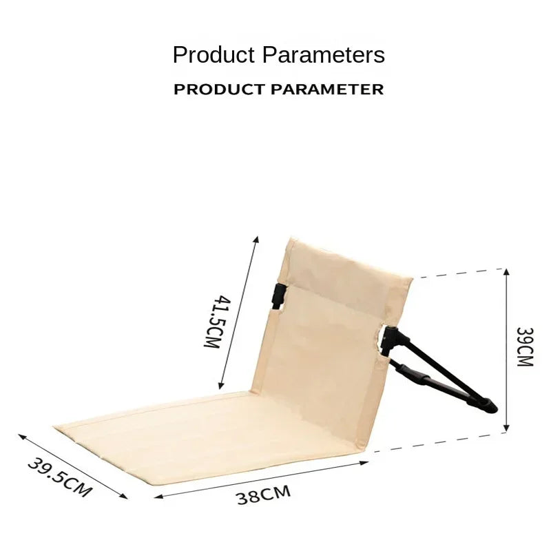 Ultralichte Klapstoel voor Kamperen, Strand en Roadtrips, Duurzaam en Comfortabel 4