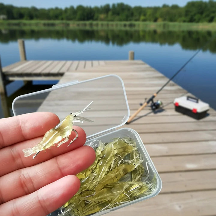 SHRIMPMASTER – Ultra-realistic shrimp bait for freshwater &amp; saltwater Vestragear
