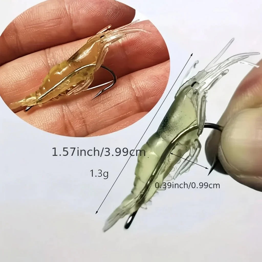 SHRIMPMASTER – Ultra-realistic shrimp bait for freshwater &amp; saltwater Vestragear