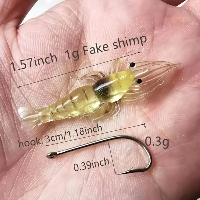 SHRIMPMASTER – Ultra-realistic shrimp bait for freshwater &amp; saltwater Vestragear