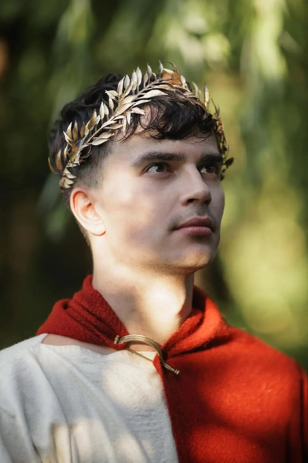 Unisex Griekse Laurierkrans met Verstelbare Linten voor Cosplay en Renaissance 1