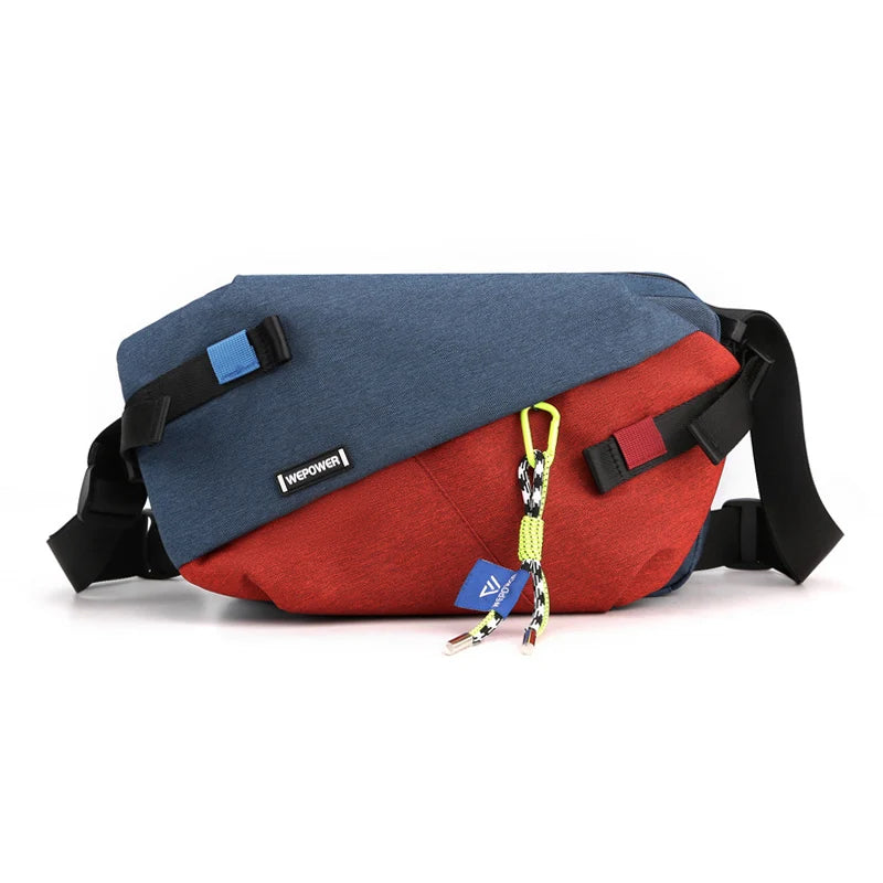 Unisex Nylon Crossbody Tas voor Outdoor Reizen, 31x20x12 cm, Verstelbare Schouderriem 10