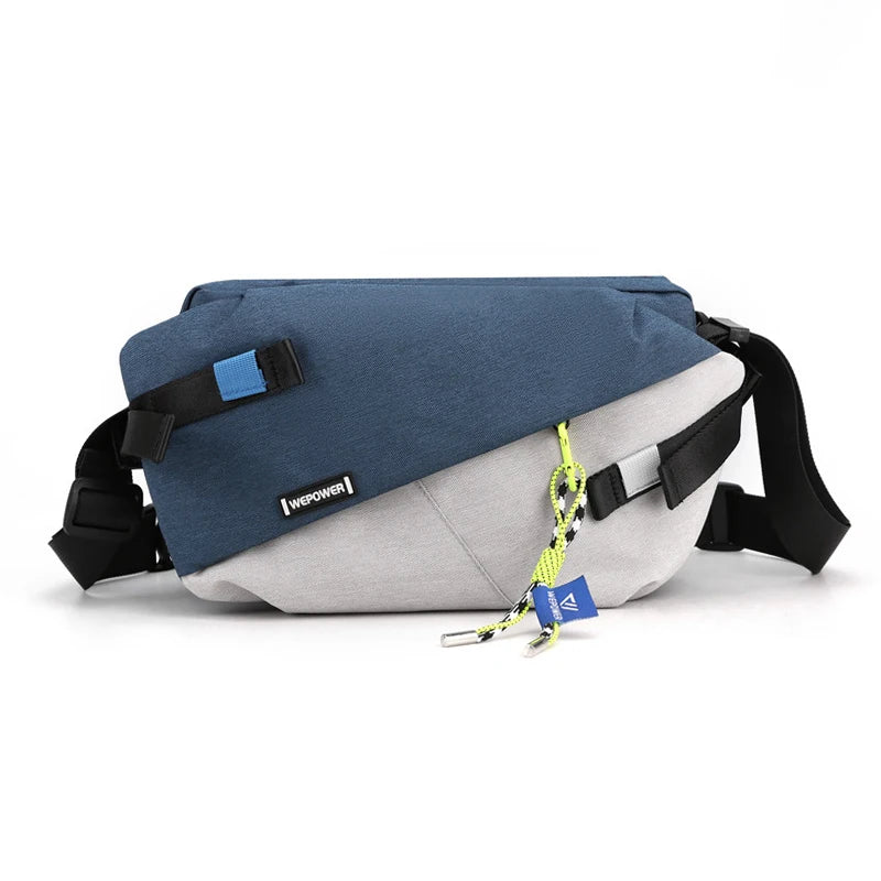 Unisex Nylon Crossbody Tas voor Outdoor Reizen, 31x20x12 cm, Verstelbare Schouderriem 11