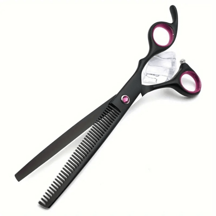 Hundeschere Set – 4-teiliges Pflegeset mit Edelstahlklingen &amp; Etui Bolendo