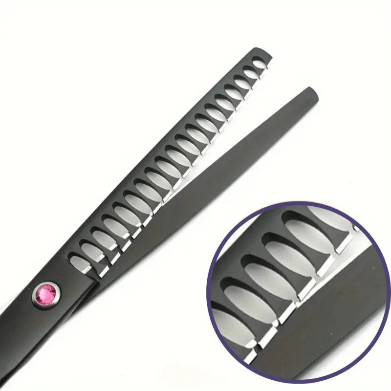 Hundeschere Set – 4-teiliges Pflegeset mit Edelstahlklingen &amp; Etui Bolendo