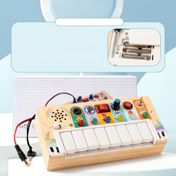 EduBini – Ensemble de jeu Montessori bébé 6m+ jouet éducatif et sensoriel