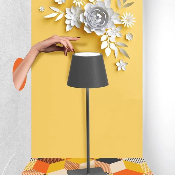 LumiFlex LED-Tafellamp – Draadloze oplaadbare lamp met touchbediening &amp; verstelbare helderheid