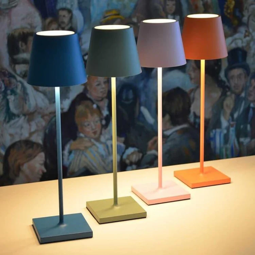 LumiFlex LED-Tafellamp – Draadloze oplaadbare lamp met touchbediening &amp; verstelbare helderheid
