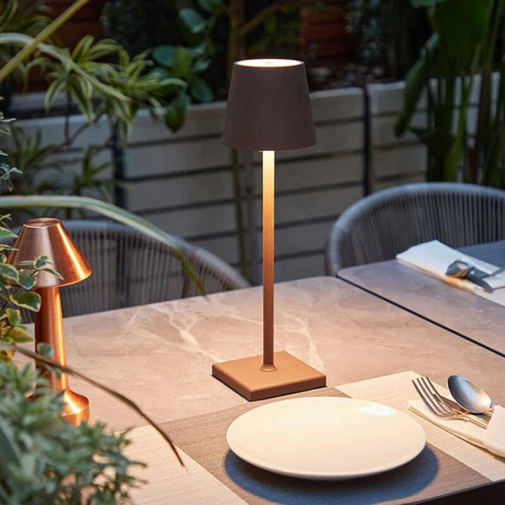 LumiFlex LED-Tafellamp – Draadloze oplaadbare lamp met touchbediening &amp; verstelbare helderheid