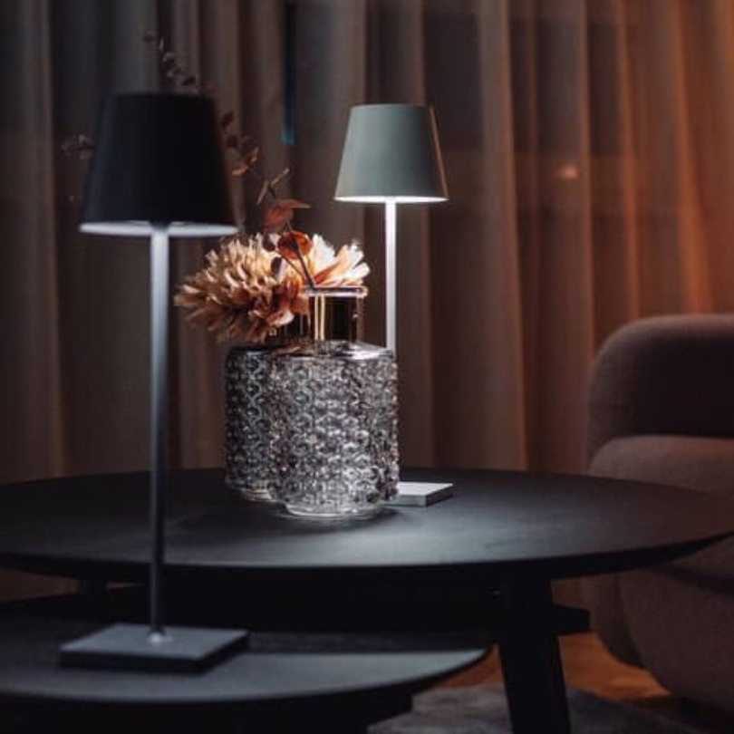LumiFlex LED-Tafellamp – Draadloze oplaadbare lamp met touchbediening &amp; verstelbare helderheid
