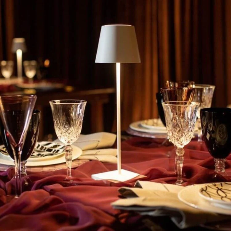 LumiFlex LED-Tafellamp – Draadloze oplaadbare lamp met touchbediening &amp; verstelbare helderheid