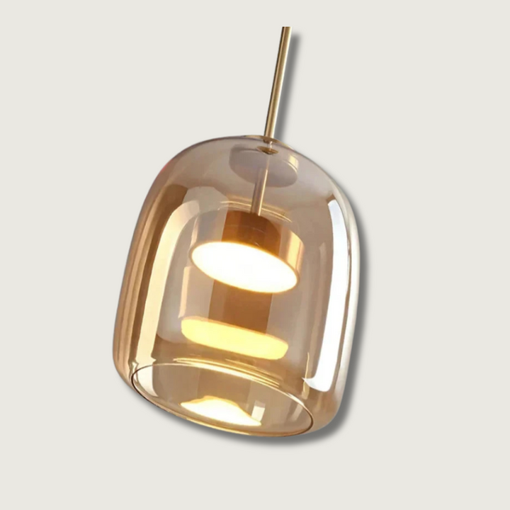 VitraLume hanglamp – Elegante glazen plafondlamp met warm licht &amp; modern minimalistisch design