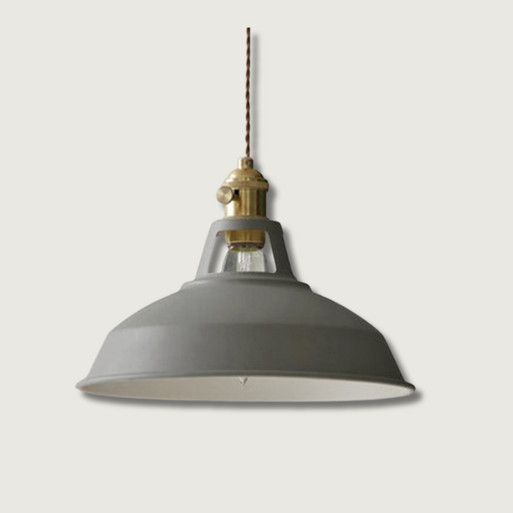 LuzRetroca hanglamp – Vintage industriële metalen plafondlamp met klassiek zwart design