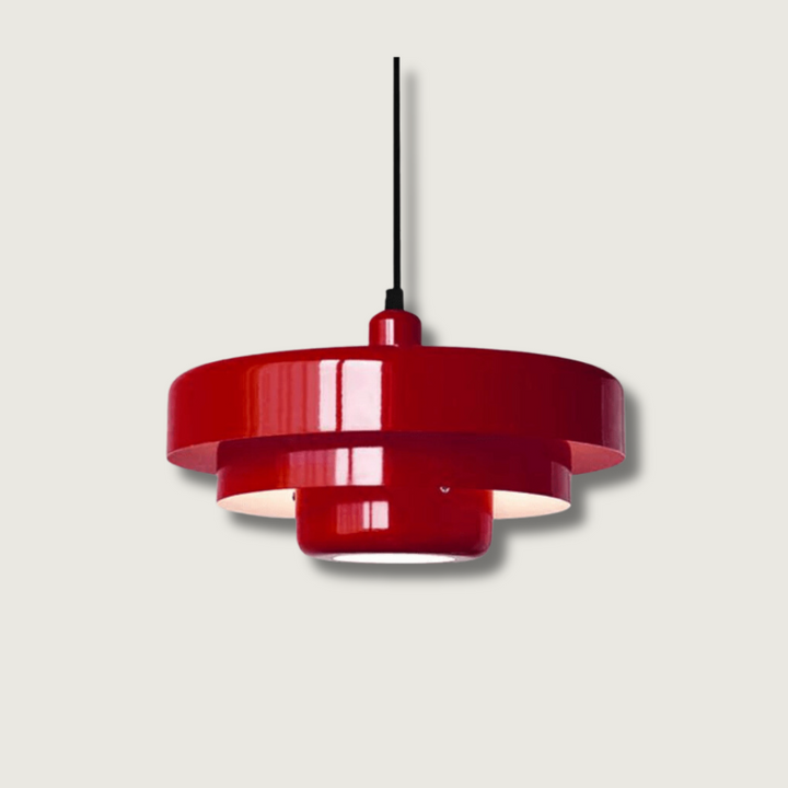 BrilloÉpoca hanglamp – Vintage metalen plafondlamp met energiezuinige LED &amp; warme lichtsfeer