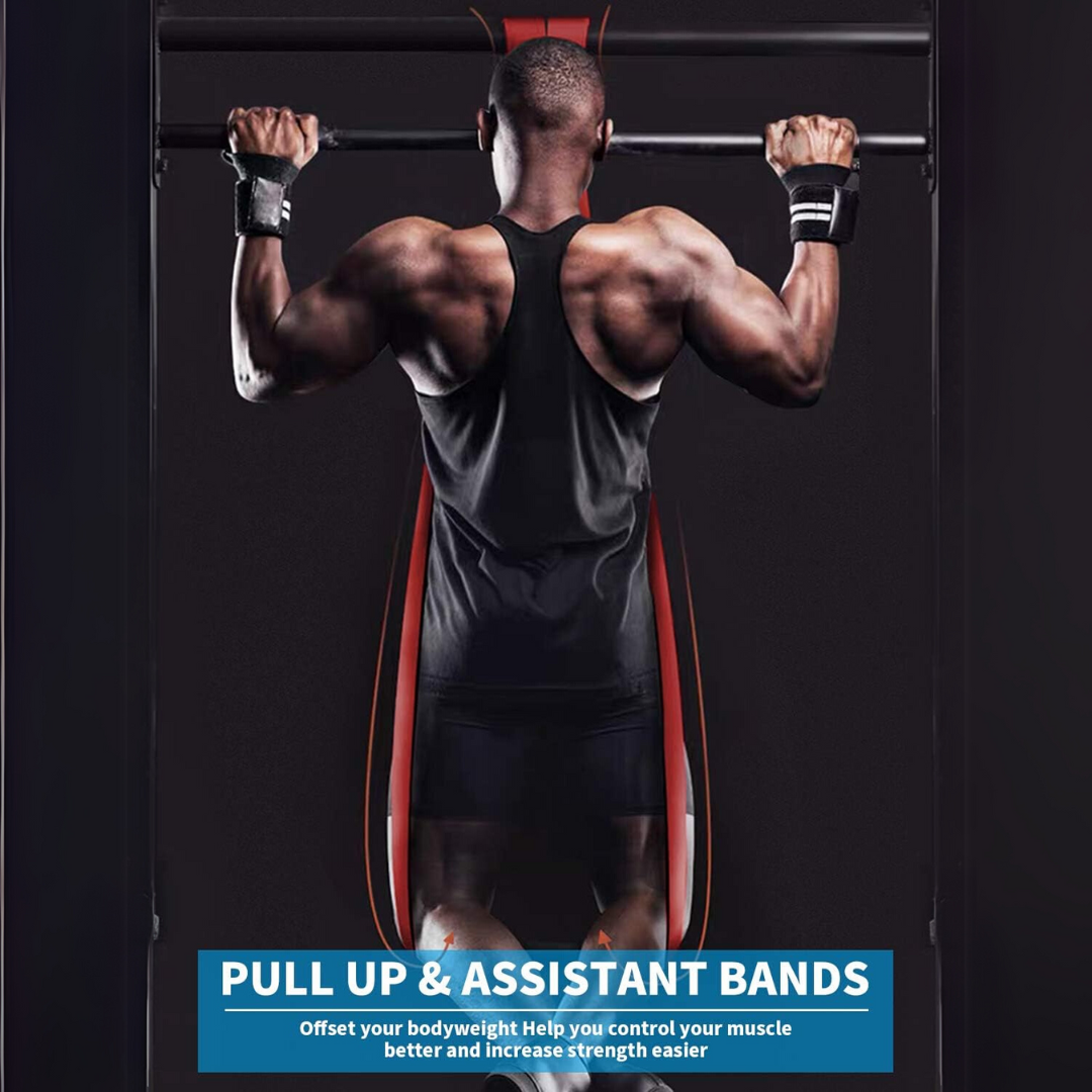 PowerFlex Weerstandsbanden – Pull-ups & Krachttraining