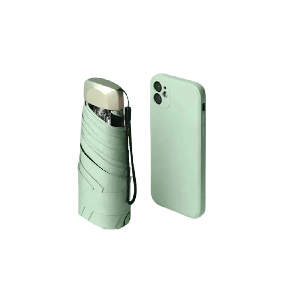 SkyShield Miniparaplu – Guarda-chuva compacto dobrável com proteção UV e design resistente ao vento