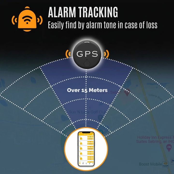 GPS Tracker – Magnetisch Design, App-Tracking &amp; Zoekalarm Vestragear