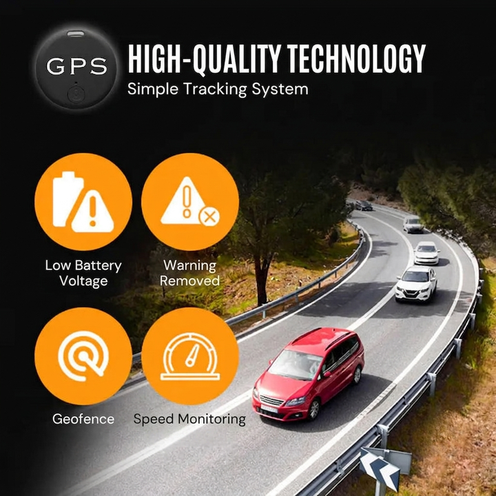 GPS Tracker – Magnetisch Design, App-Tracking &amp; Zoekalarm Vestragear