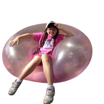 FlexiBall Ballon de jeu gonflable – Résistant à l'usure et doux pour intérieur et extérieur