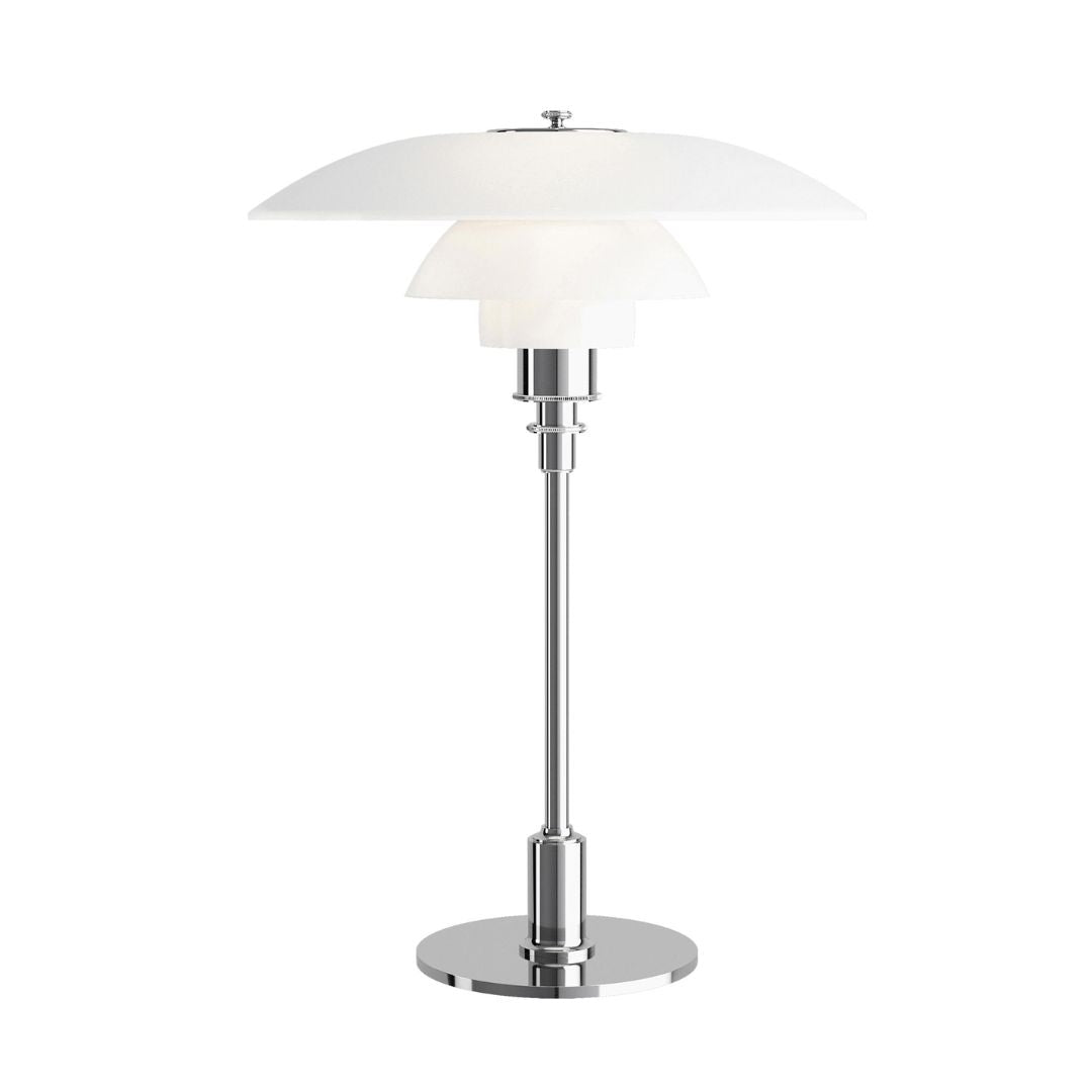 Nordora – LED tafellamp glas Scandinavisch design – woon & werkruimte